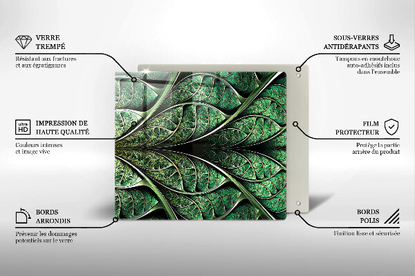 Placă protecție plita Structura nervurii frunzei