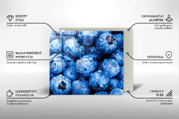 Placă protecție plita Afine suculente