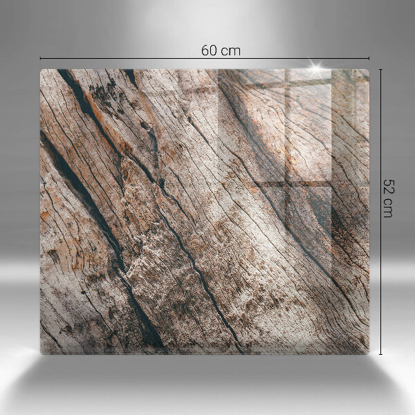 Placă protecție plita Structura din lemn