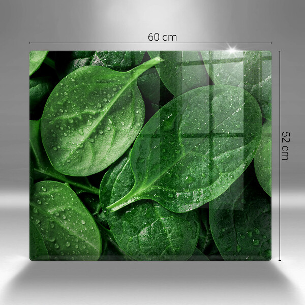 Placă protecție plita Frunze de busuioc