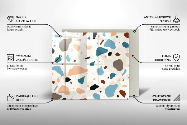 Placă sticla protectie aragaz Gresie decorativa