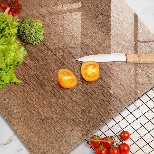 Placă protecție plita Textura lemnului