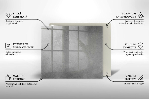 Placă protecție plita Fundal cu textură de beton