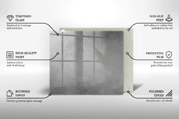 Placă protecție plita Fundal cu textură de beton