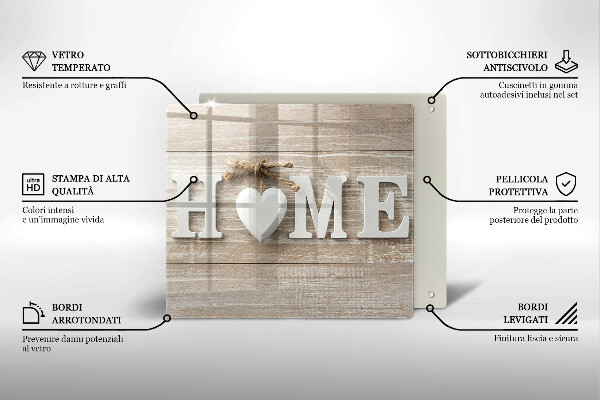 Placă protecție plita Home