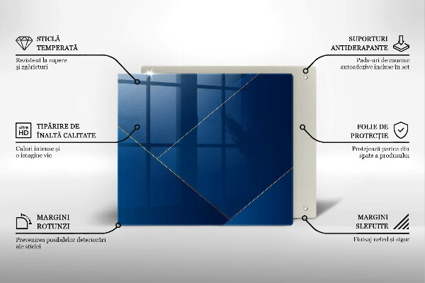 Placă sticla protectie aragaz Fundal modern