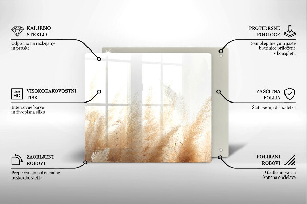 Placă protecție plita Iarbă de pampas