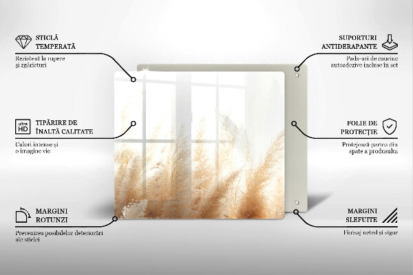 Placă protecție plita Iarbă de pampas