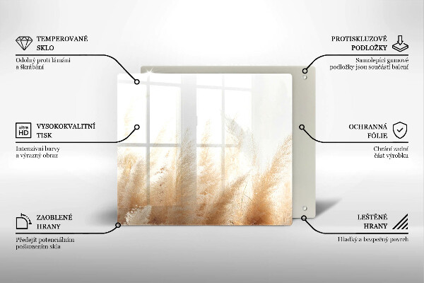 Placă protecție plita Iarbă de pampas