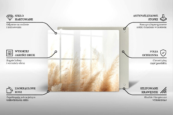 Placă protecție plita Iarbă de pampas