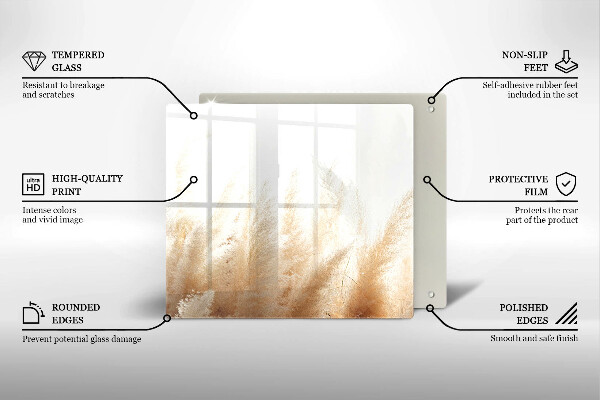 Placă protecție plita Iarbă de pampas