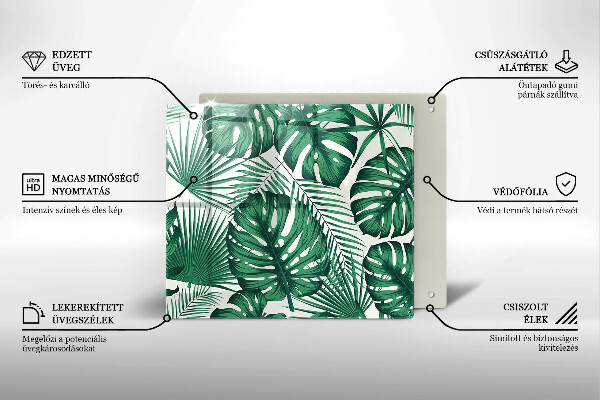 Placă protecție plita Monstera pleacă