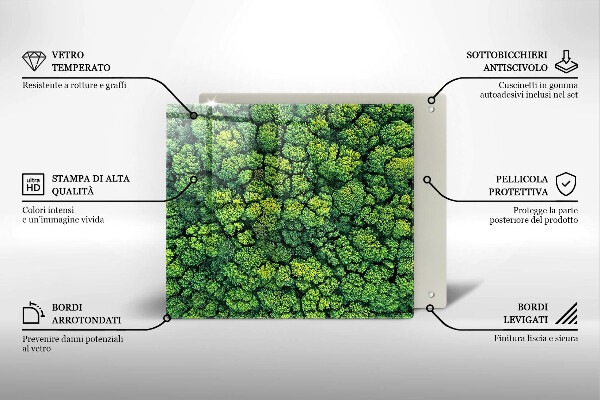 Placă protecție plita Plantă de muşchi din natură