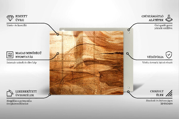 Placă protecție plita Textura placă de lemn
