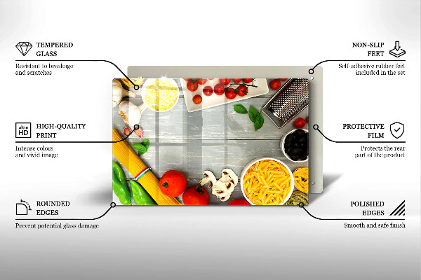 Placă sticla protectie aragaz Mâncare de bucătărie