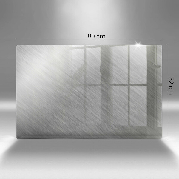 Placă sticla protectie aragaz Fundal cu textură metalică