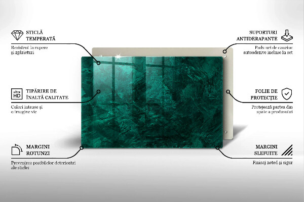 Placă din sticla protectie perete Textura de fundal de piatră