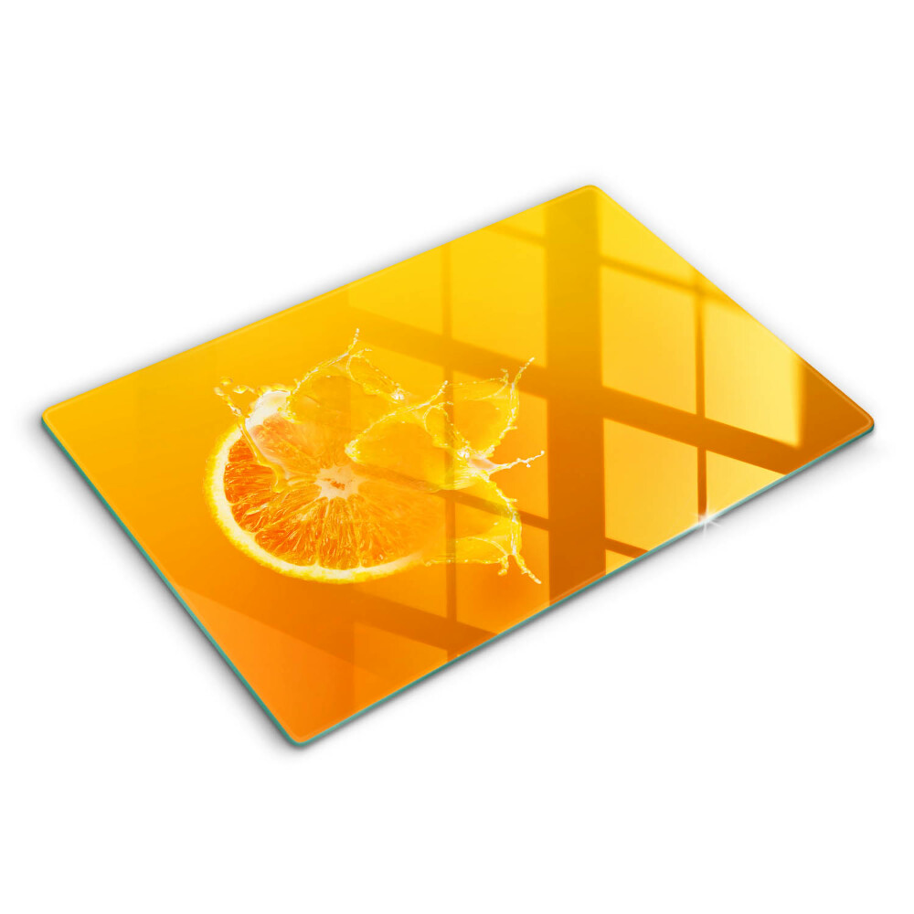 Placă din sticla protectie perete Fructe portocale suculente