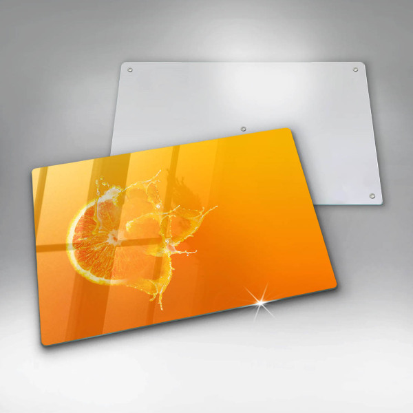 Placă din sticla protectie perete Fructe portocale suculente