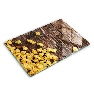 Placă sticla protectie aragaz Paste pe masă