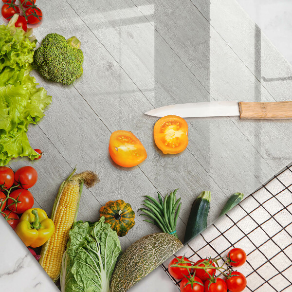 Placă sticla protectie aragaz Legume pe coperte