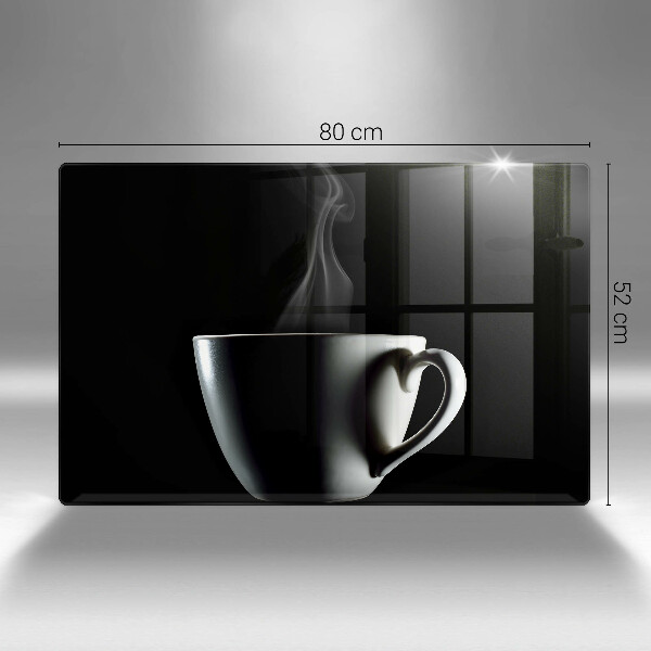 Placă sticla protectie aragaz O ceasca de ceai