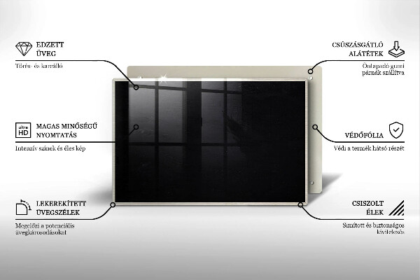 Placă sticla protectie aragaz Tablă