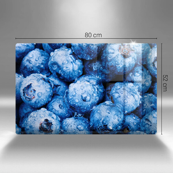 Placă din sticla protectie perete Afine suculente