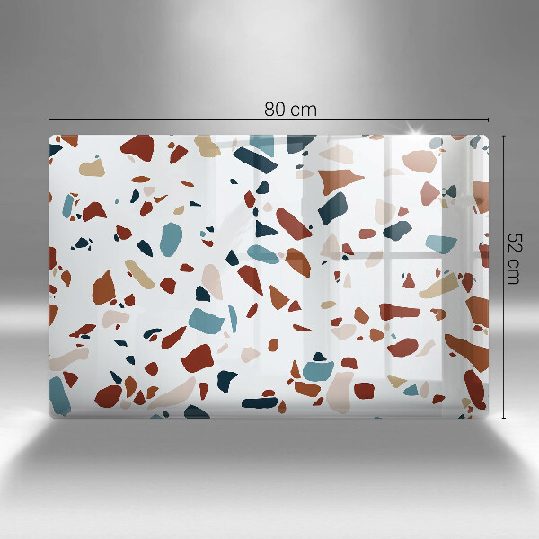 Placă din sticla protectie plita Piatra decorativa