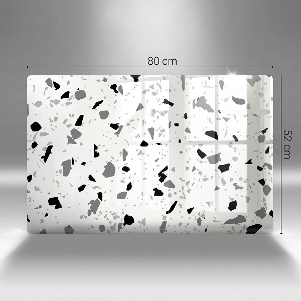 Placă din sticla protectie plita Gresie decorativa