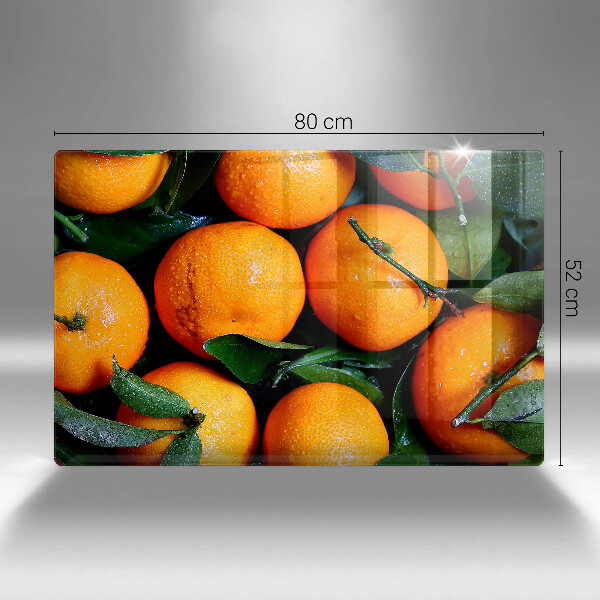 Placă din sticla protectie plita portocala