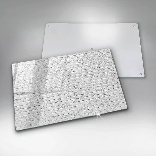 Placă sticla protectie aragaz Perete de cărămidă