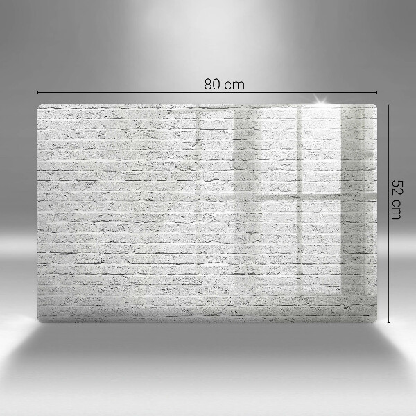 Placă sticla protectie aragaz Perete de cărămidă