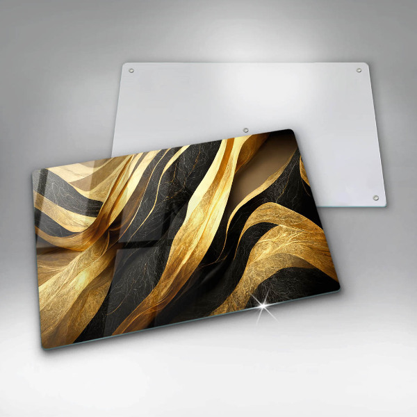 Placă din sticla protectie plita Abstracție elegantă