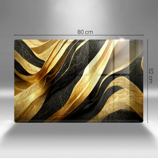 Placă din sticla protectie plita Abstracție elegantă