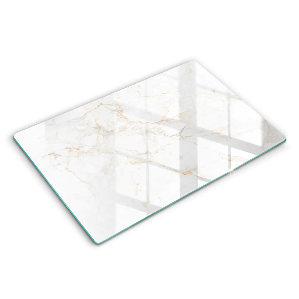 Placă sticla protectie aragaz Piatra de marmura eleganta