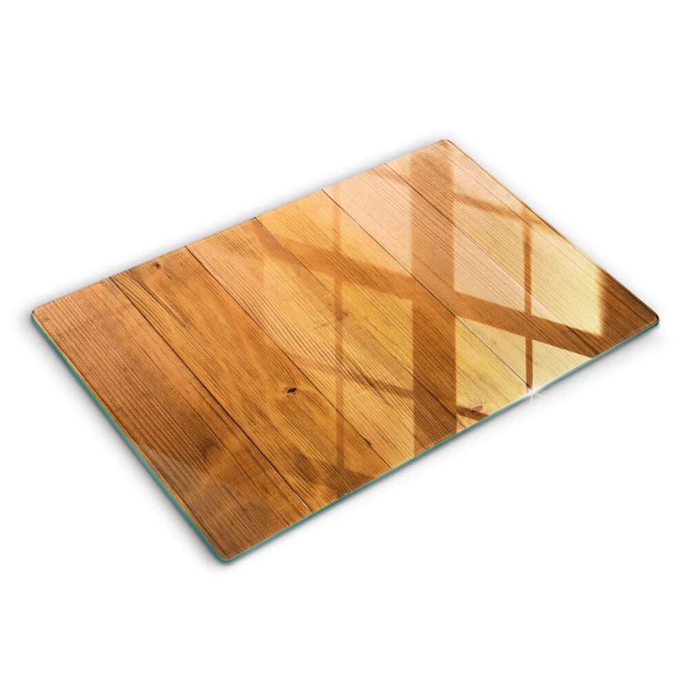 Placă sticla protectie aragaz Scanduri de lemn