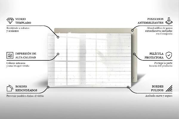 Placă sticla protectie aragaz Placi moderne luminoase