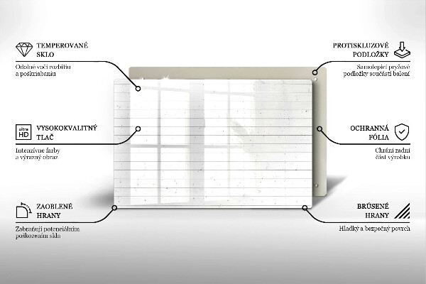 Placă sticla protectie aragaz Placi moderne luminoase