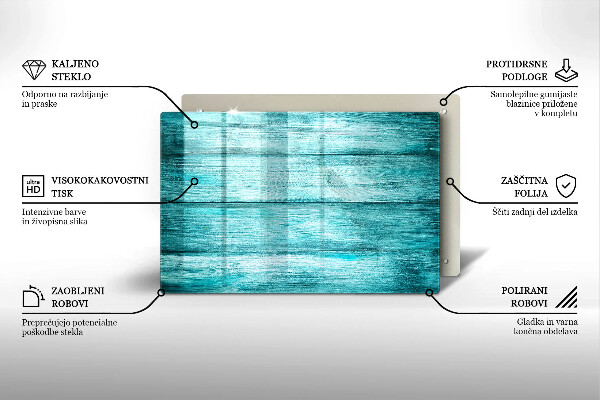 Placă sticla protectie aragaz Scânduri de lemn de epocă