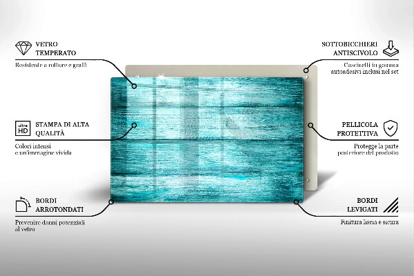 Placă sticla protectie aragaz Scânduri de lemn de epocă