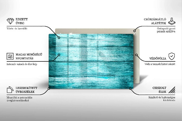 Placă sticla protectie aragaz Scânduri de lemn de epocă