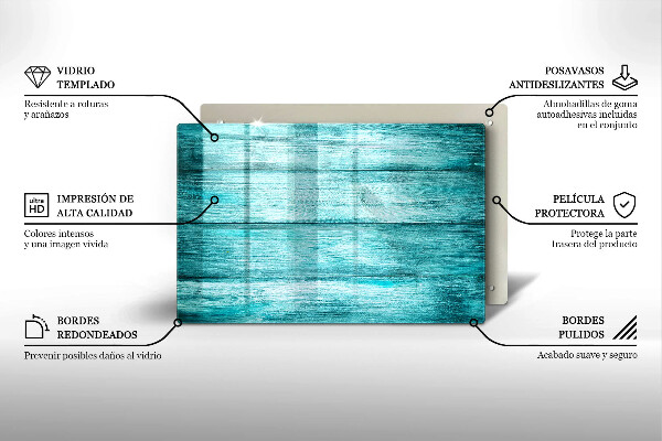 Placă sticla protectie aragaz Scânduri de lemn de epocă