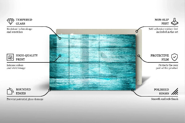 Placă sticla protectie aragaz Scânduri de lemn de epocă