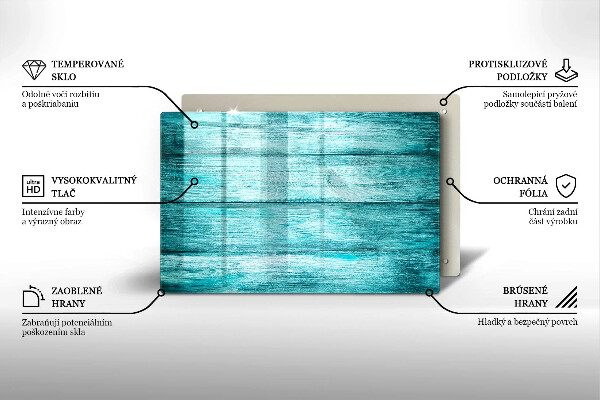 Placă sticla protectie aragaz Scânduri de lemn de epocă