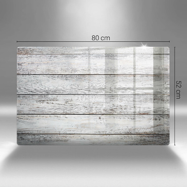 Placă din sticla protectie perete Scânduri de lemn strălucitoare
