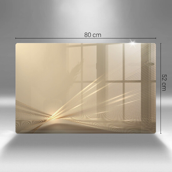 Placă din sticla protectie perete Abstracția modernă