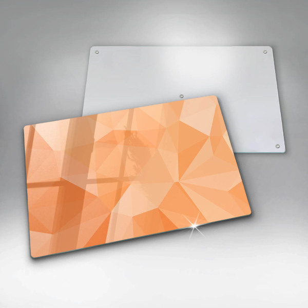 Placă din sticla protectie perete Fundal geometric