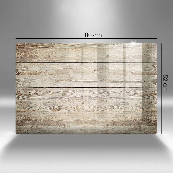 Placă din sticla protectie perete Scanduri de lemn
