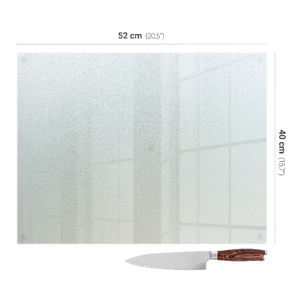 Placă din sticlă de protecție pentru perete în dimensiunea 52 x 40 cm